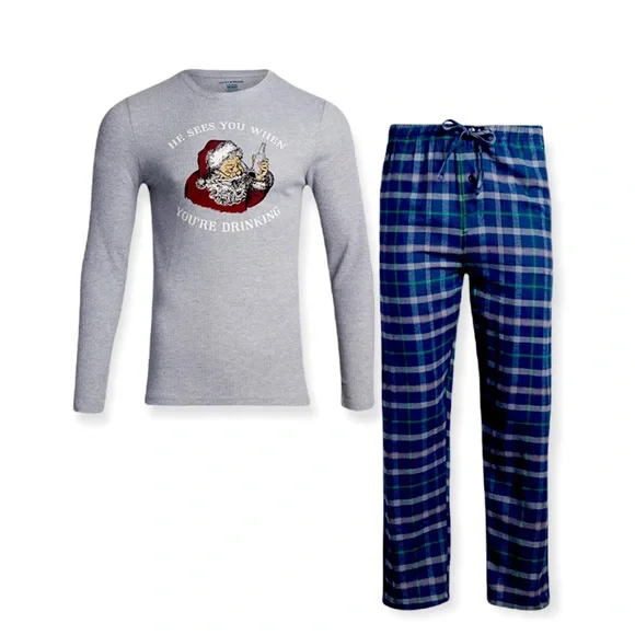  Lucky Brand Mens Pajama Pants - Ultra Soft Fleece Sleep And Lounge  Pants